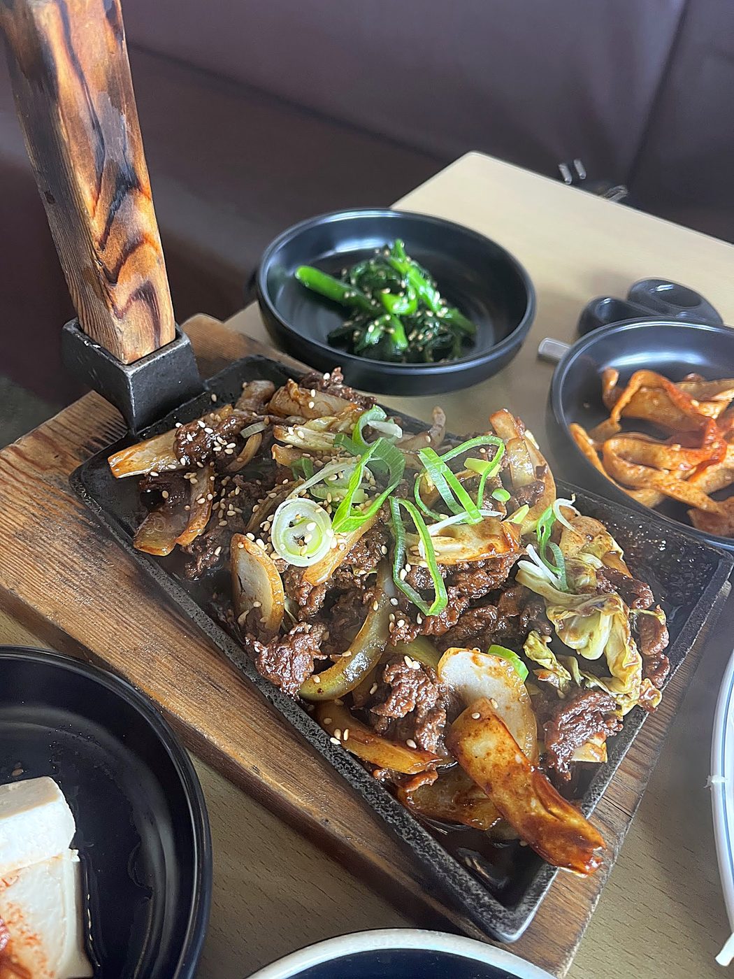 Cast Iron Sizzling Beef Bulgogi